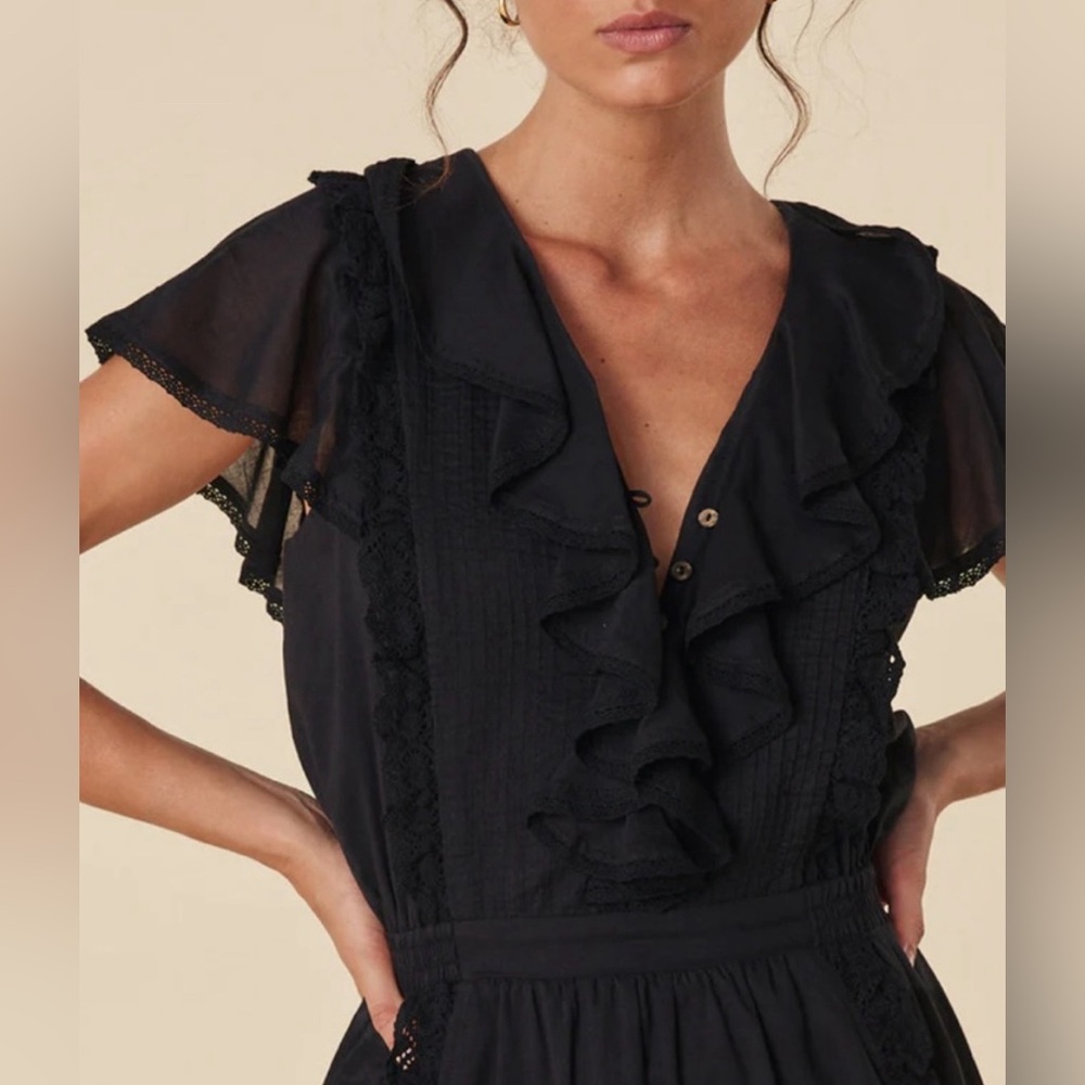 Spell Dove Lace Mini Dress - Picture 12 of 13
